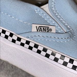 slip on vans (worn once)